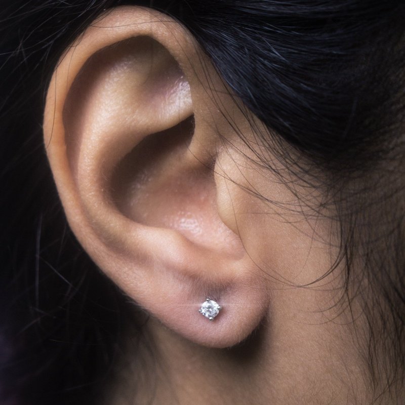 Diamond Earring - ST-LGD-1674-3